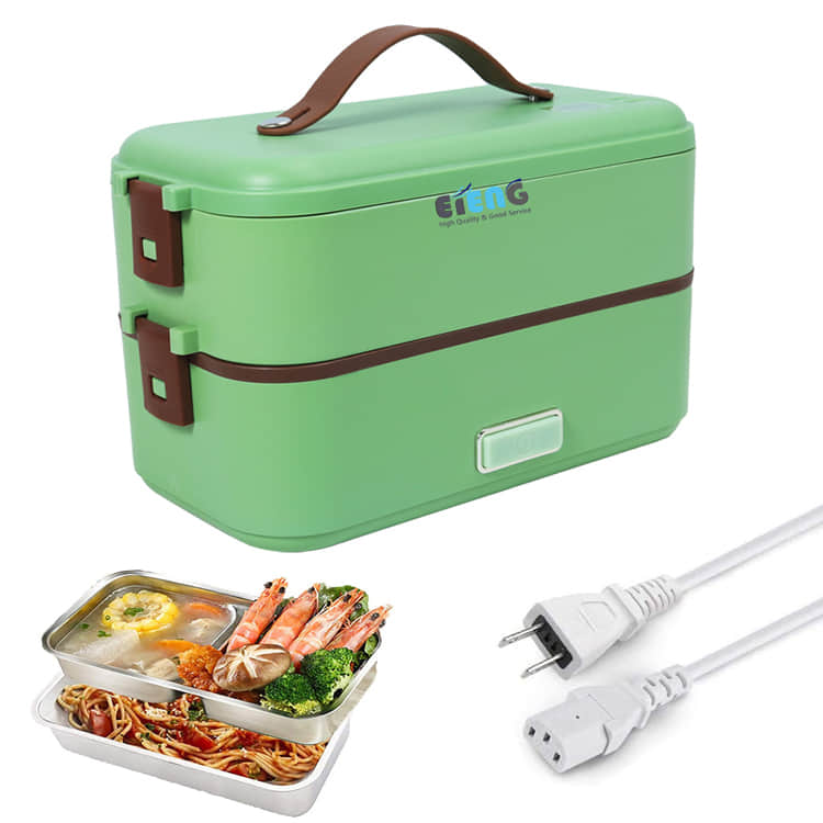 Electric Heated and Cooked Lunch Box