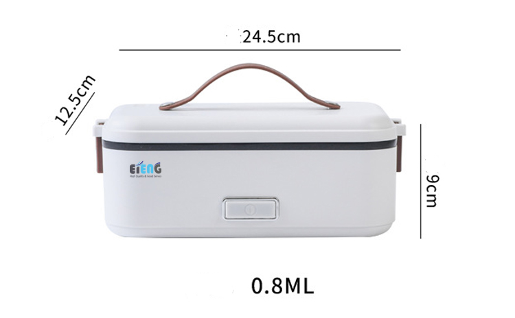 Unique Non-stick Pan Designed Lunchbox 300W Food Heater Car Home Portable Mini Electric Rice Cooker