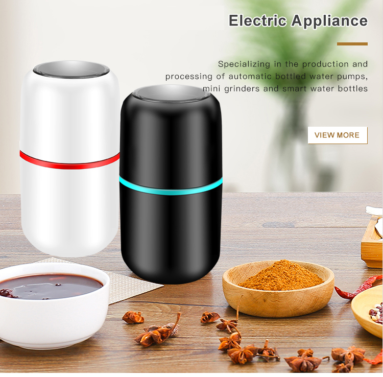 Custom Smart Coffee Mill Fast Grinding Multi-functional Kitchen Mini Electric Coffee Grinder