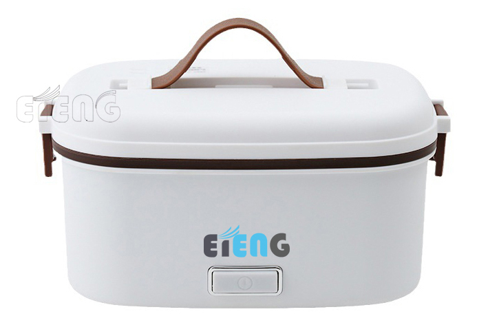 New Custom Branded Heated Lunchbox 1.5L Stainless Steel Food Warmer Electric Lunch Box for Car