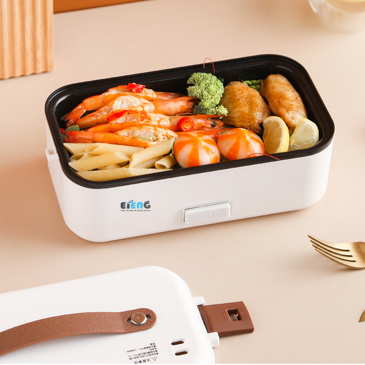 Unique Non-stick Pan Designed Lunchbox 300W Food Heater Car Home Portable Mini Electric Rice Cooker